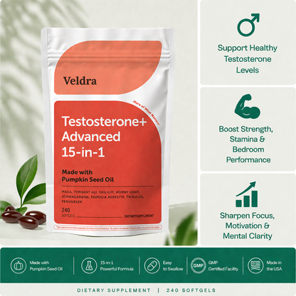Veldra PrimalRise™ Testosterone+ Advanced