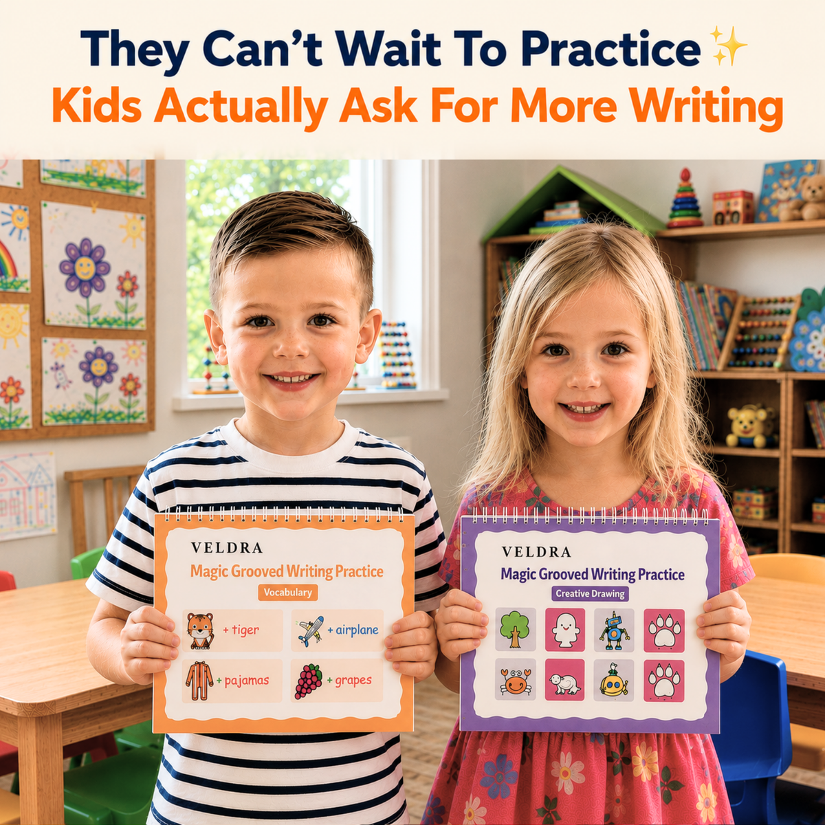 WriteReady Grooved Handwriting System